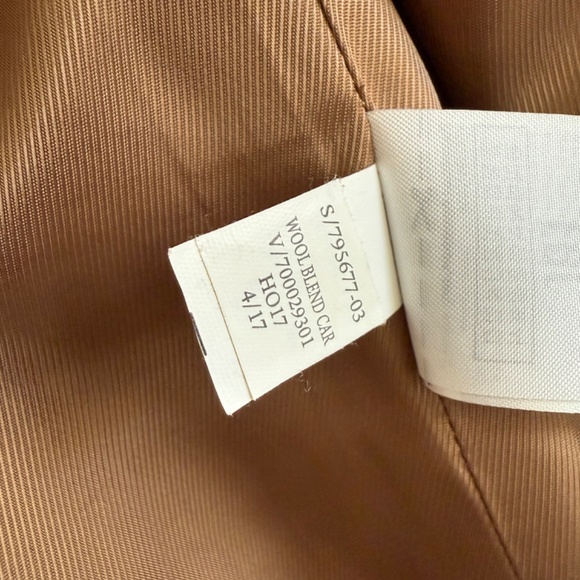 Banana Republic Italian Car Coat - Camel color - size small - Picture 5 of 5